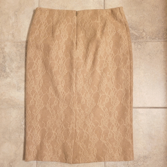 🤎NWOT MaxMara Wool Lace Midi Skirt🤎 - Picture 4 of 5